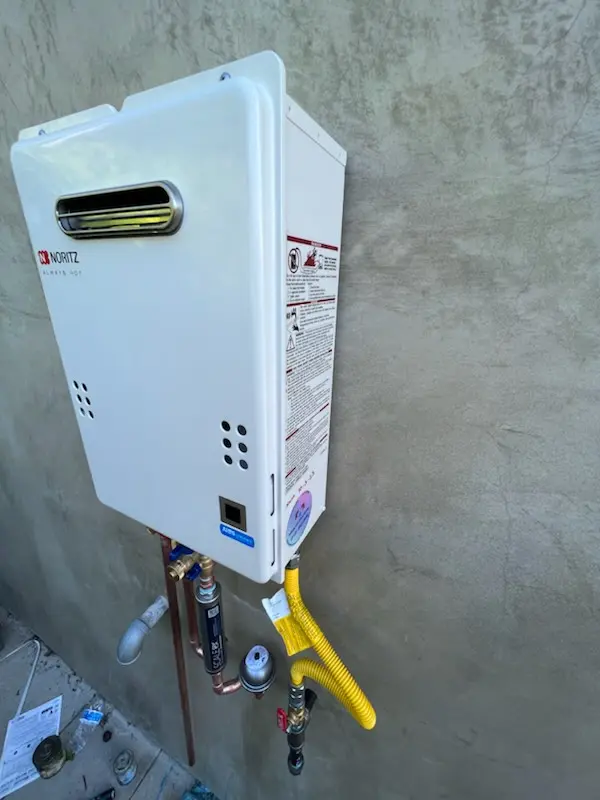 Tankless water heater installation for Jerome homes